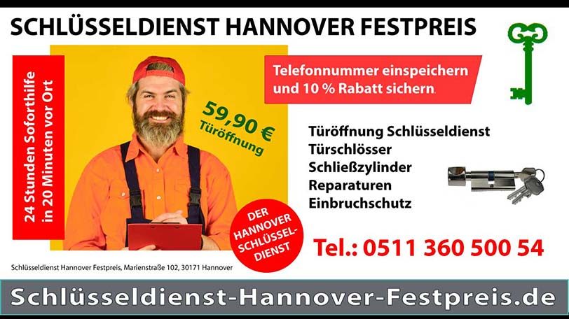 Leistungen Beschreibung Hannover Schlüsselnotdienst 